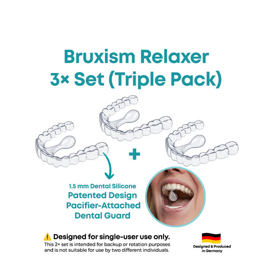 Bruxism Relaxer Plaque 3× Set (Triple Pack)